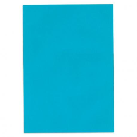 Feuilles de papier couleur Bleu Vif - papier 80 g 100% recyclé au